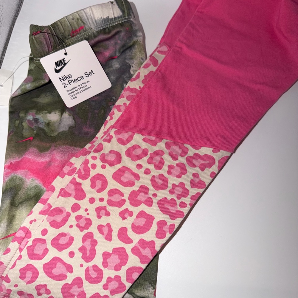 Nike girls 6x Leggings Set 2 pack